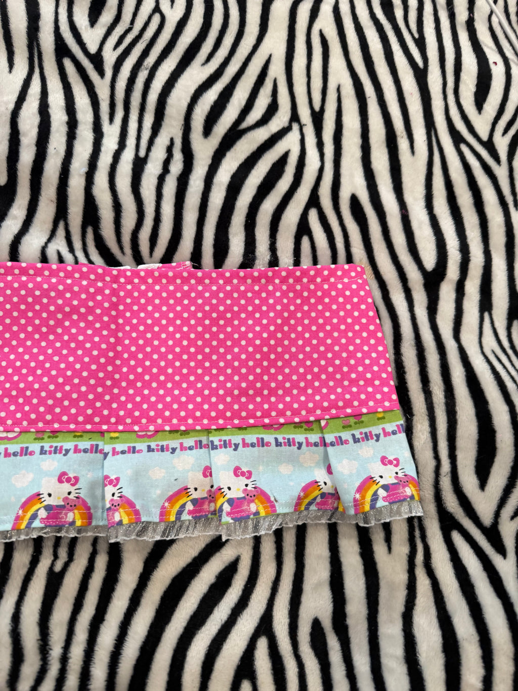 polka dot hello kitty mini skirt size xxs