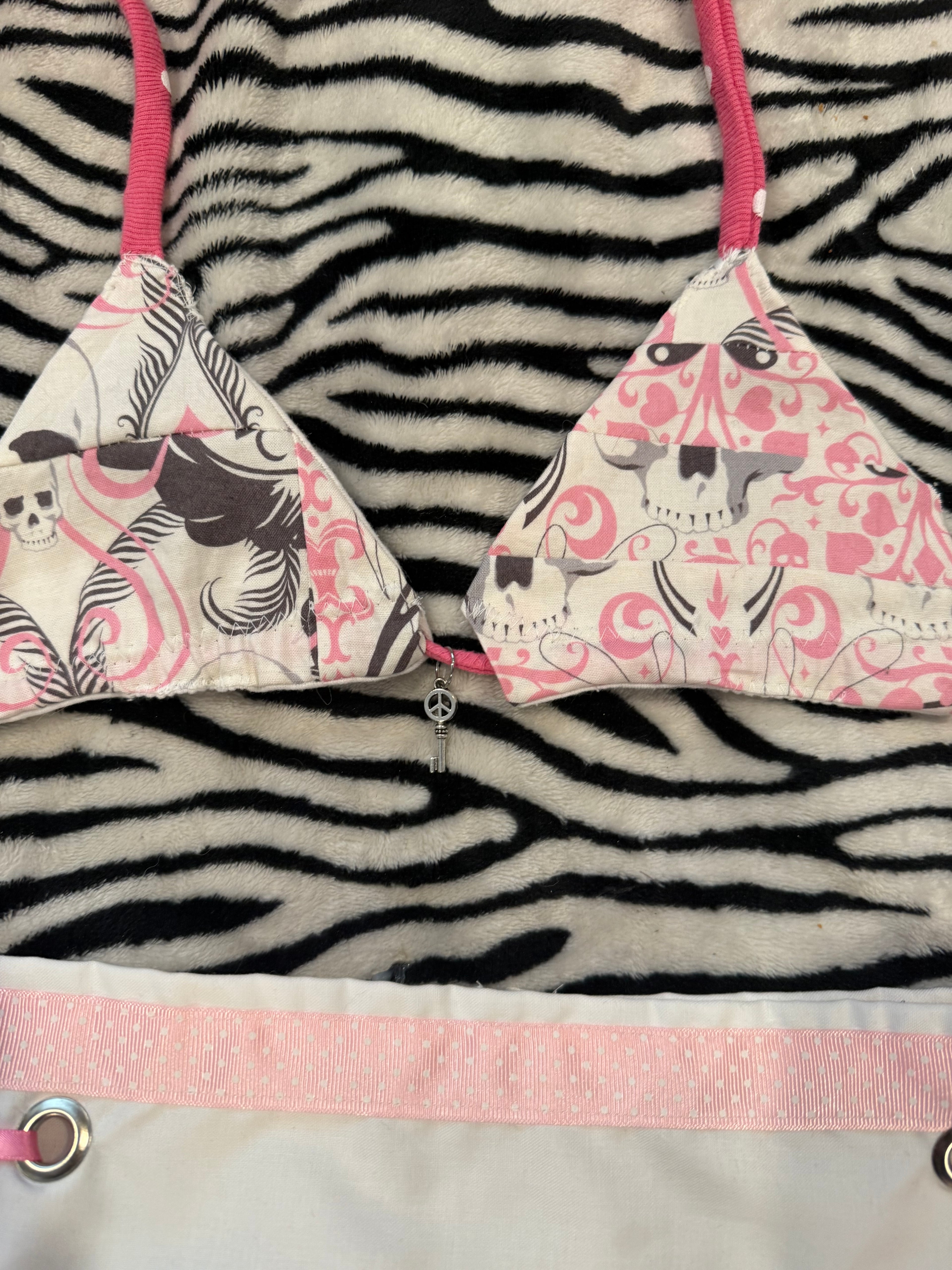 pastel skull rave set size xs