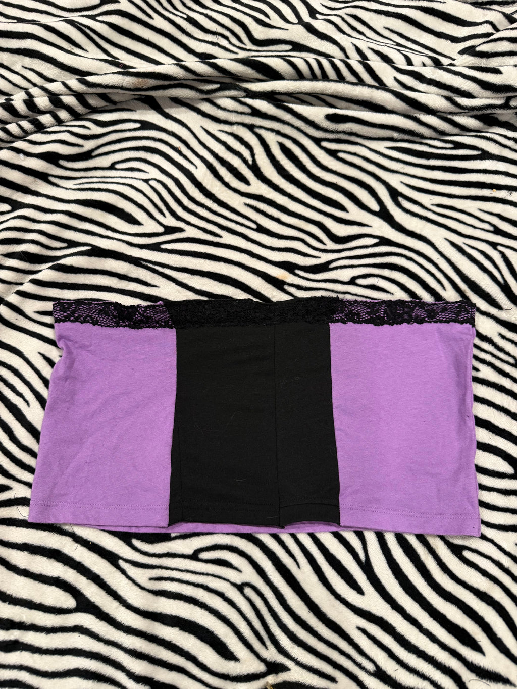 lace bat tube top size L