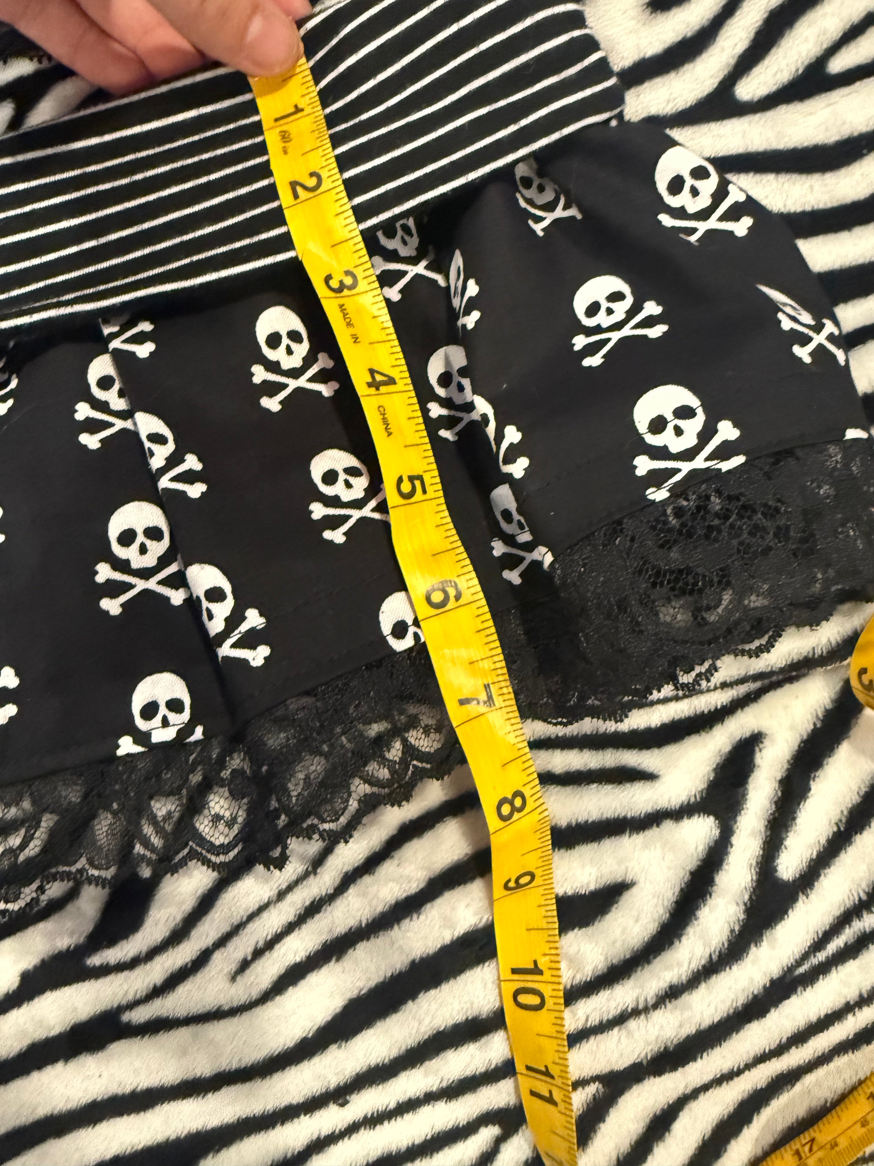 striped brass knuckle set size xs