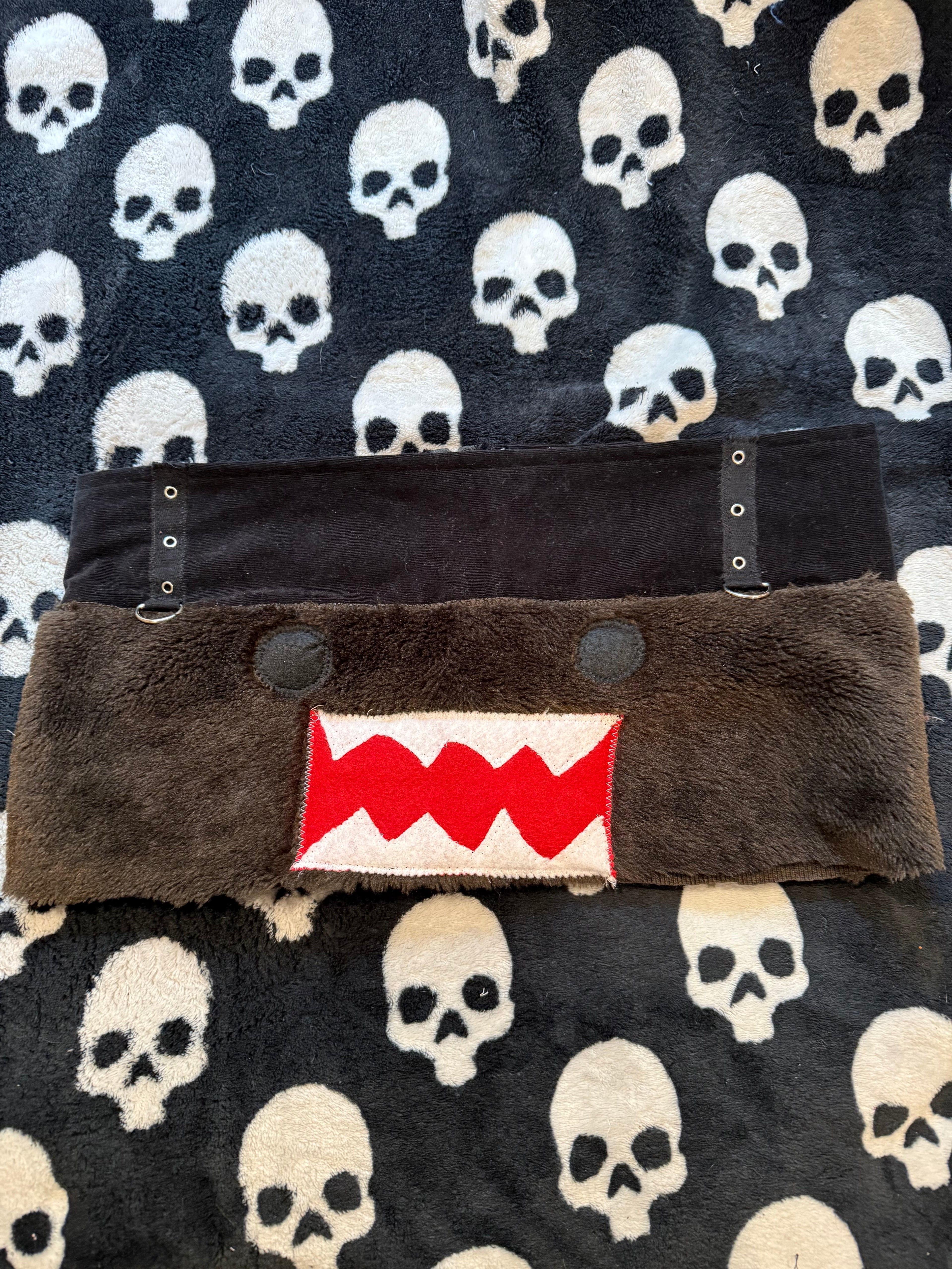 Domo fur skirt size m