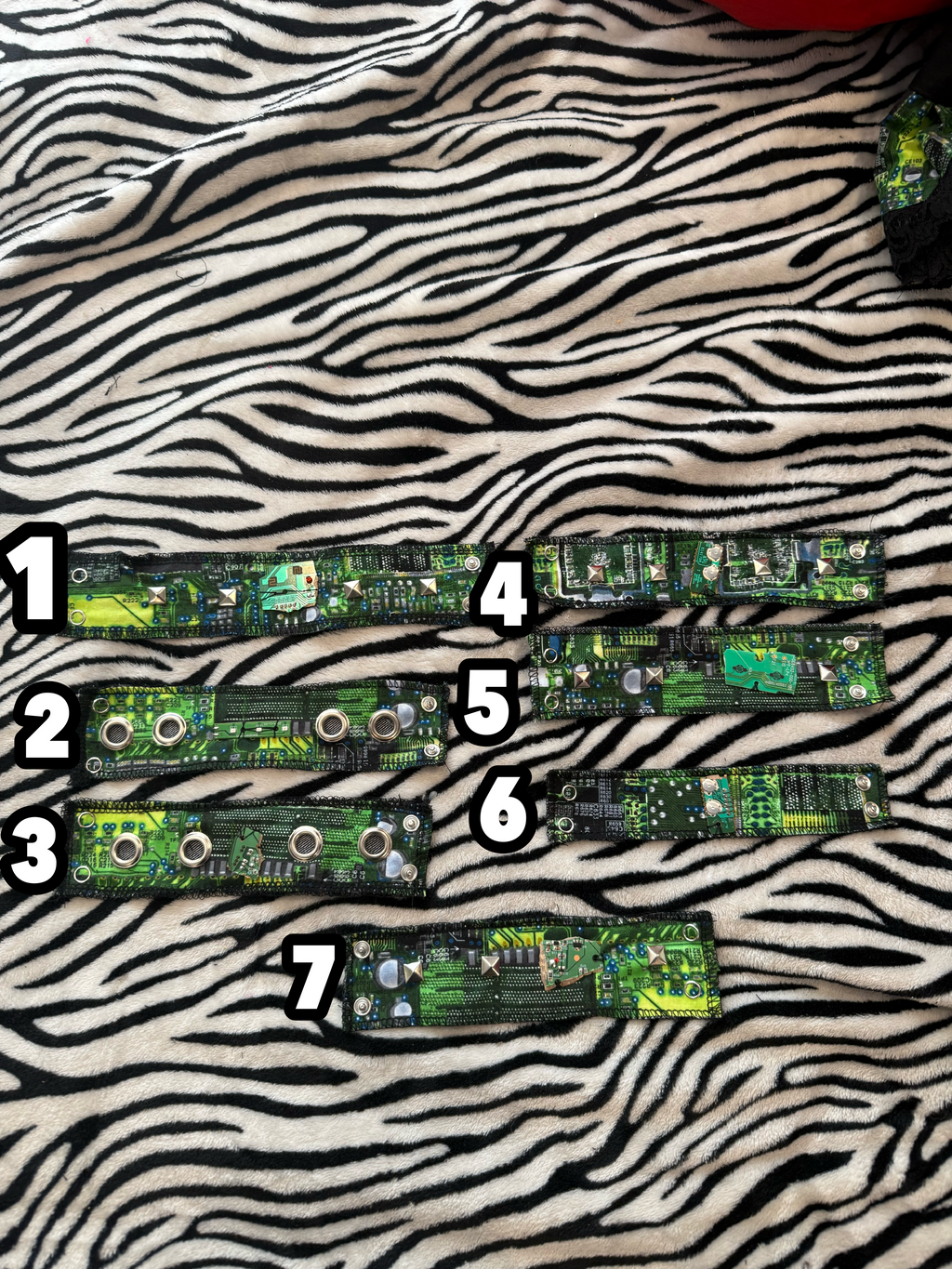 circuit board bracelets