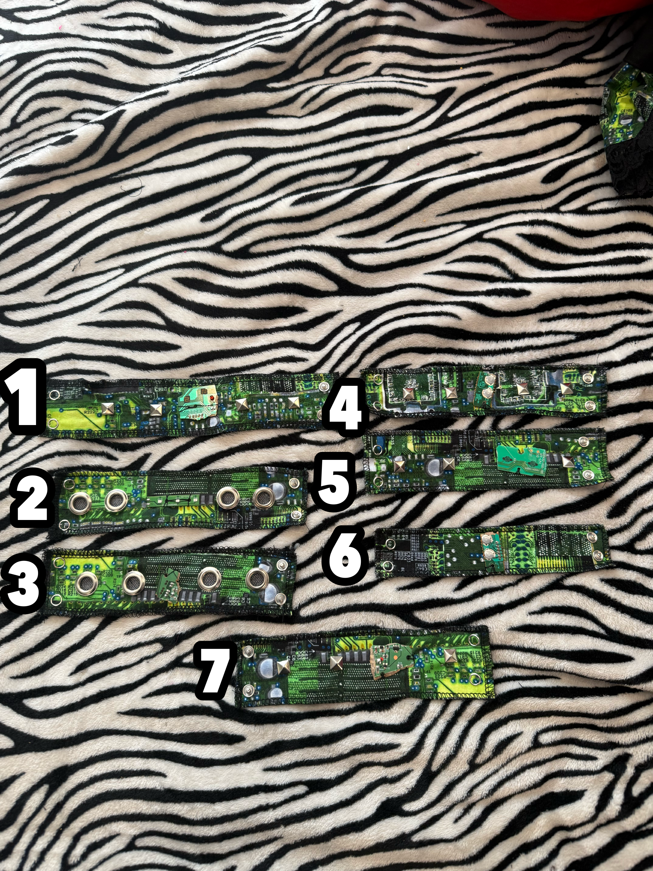 circuit board bracelets