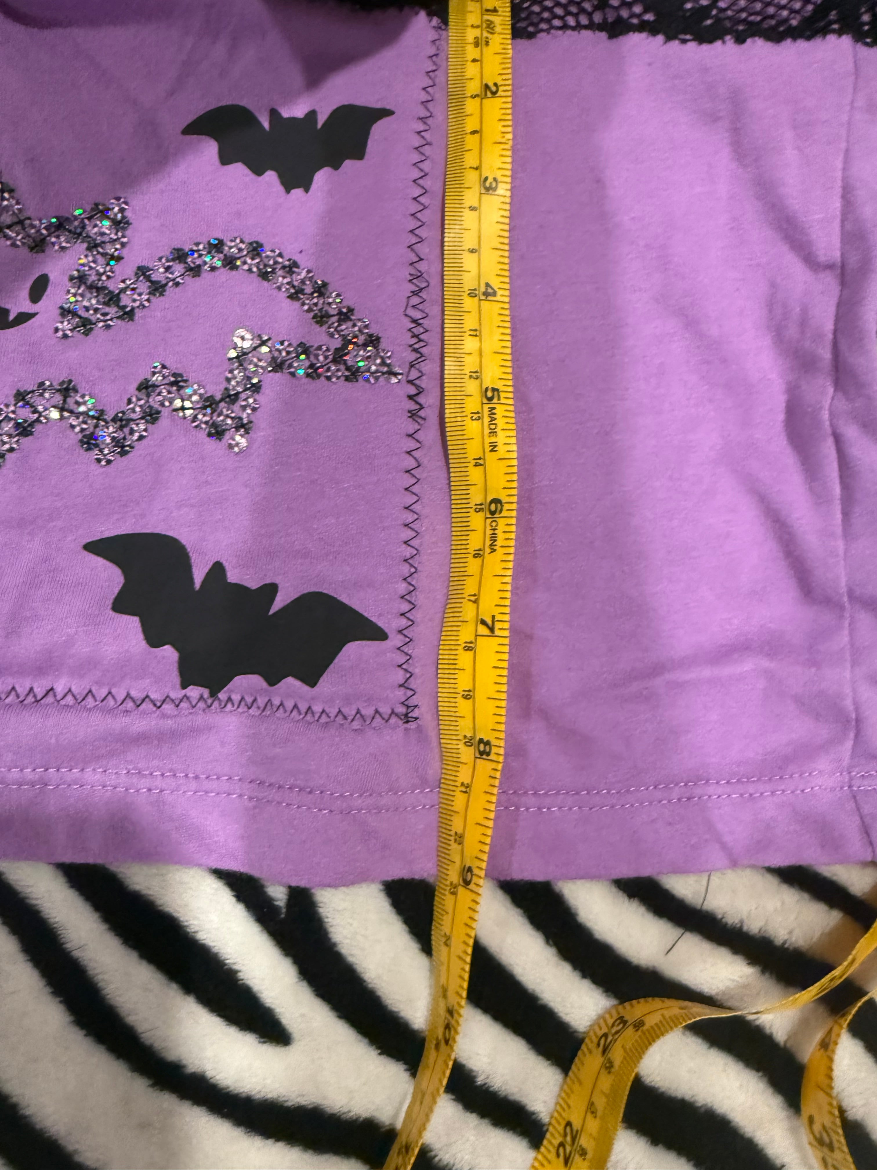 lace bat tube top size L