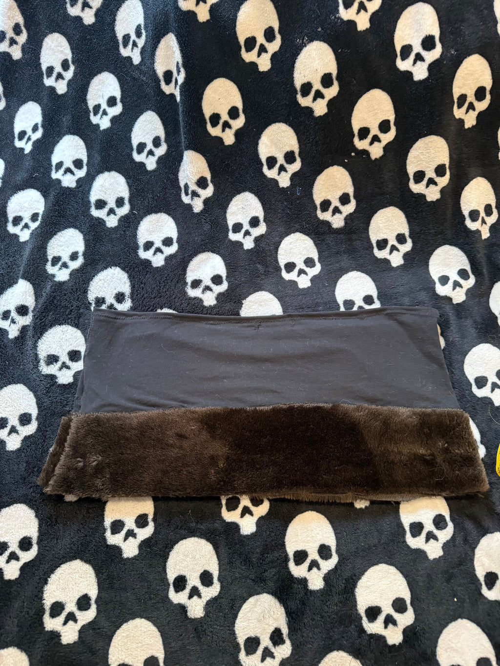 Domo fur skirt size L