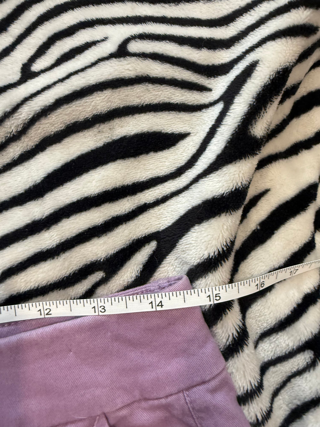 mlp fur trim button skirt size s