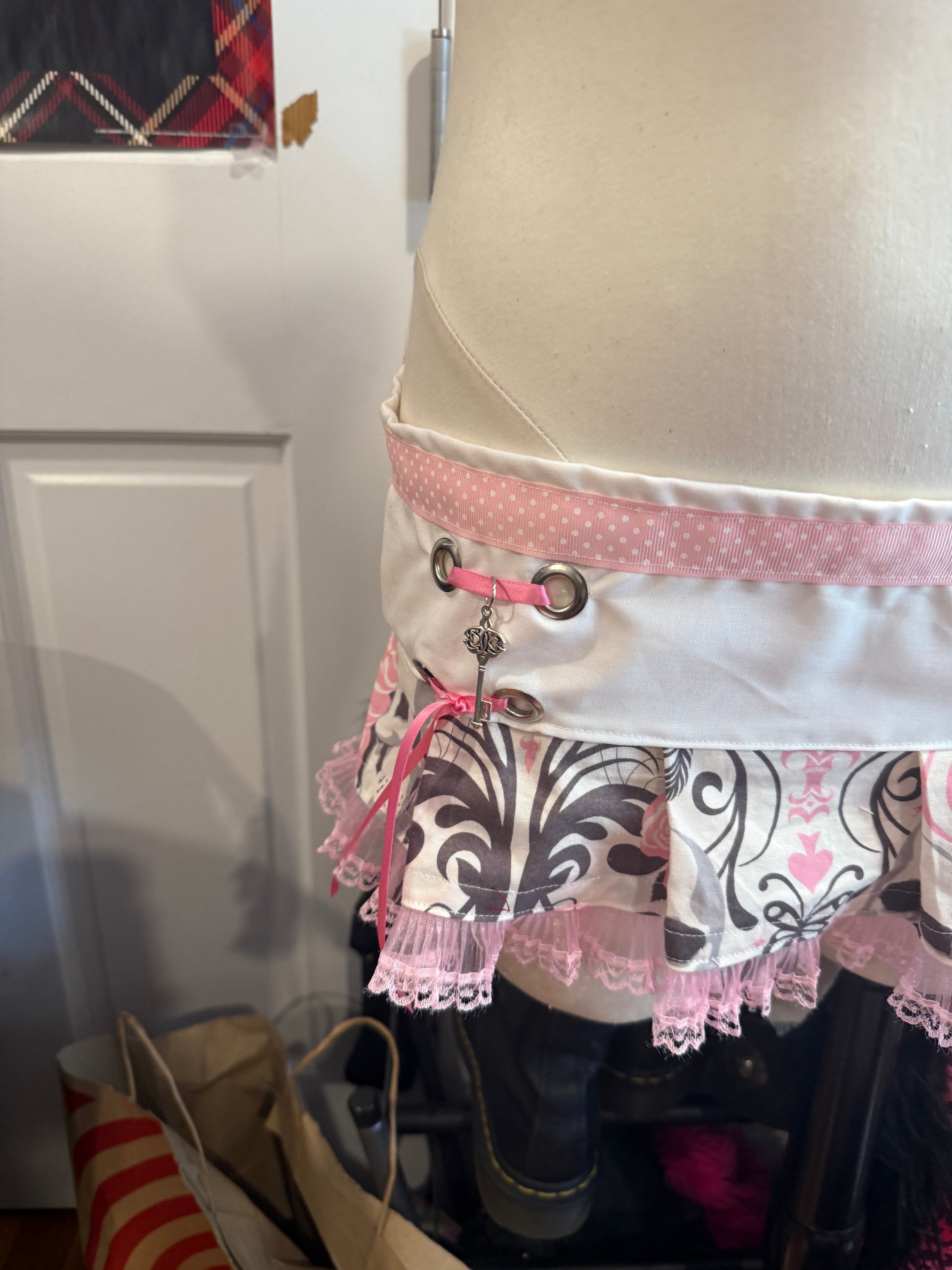 pastel skull rave set size xs
