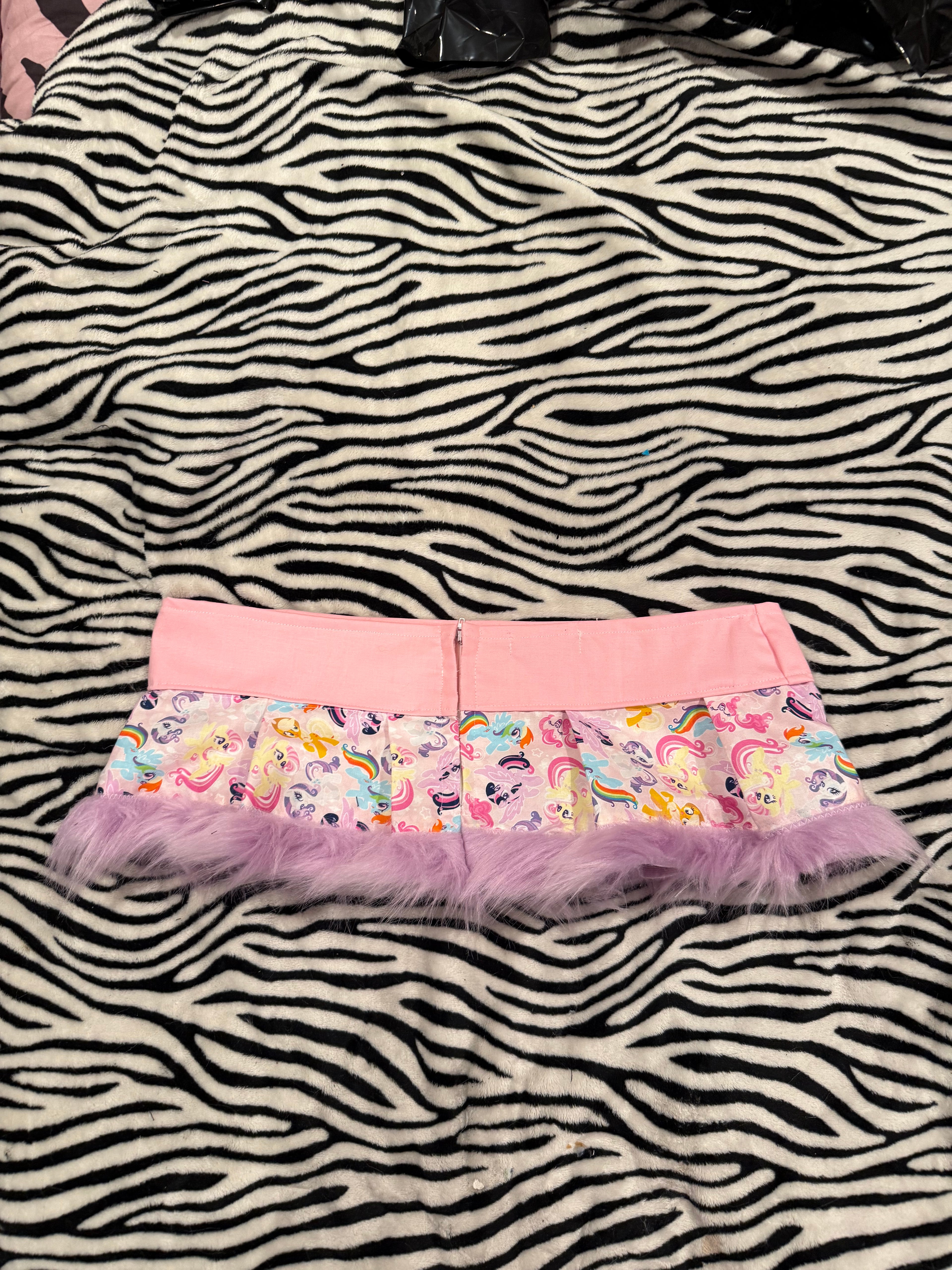 mlp fur skirt size m