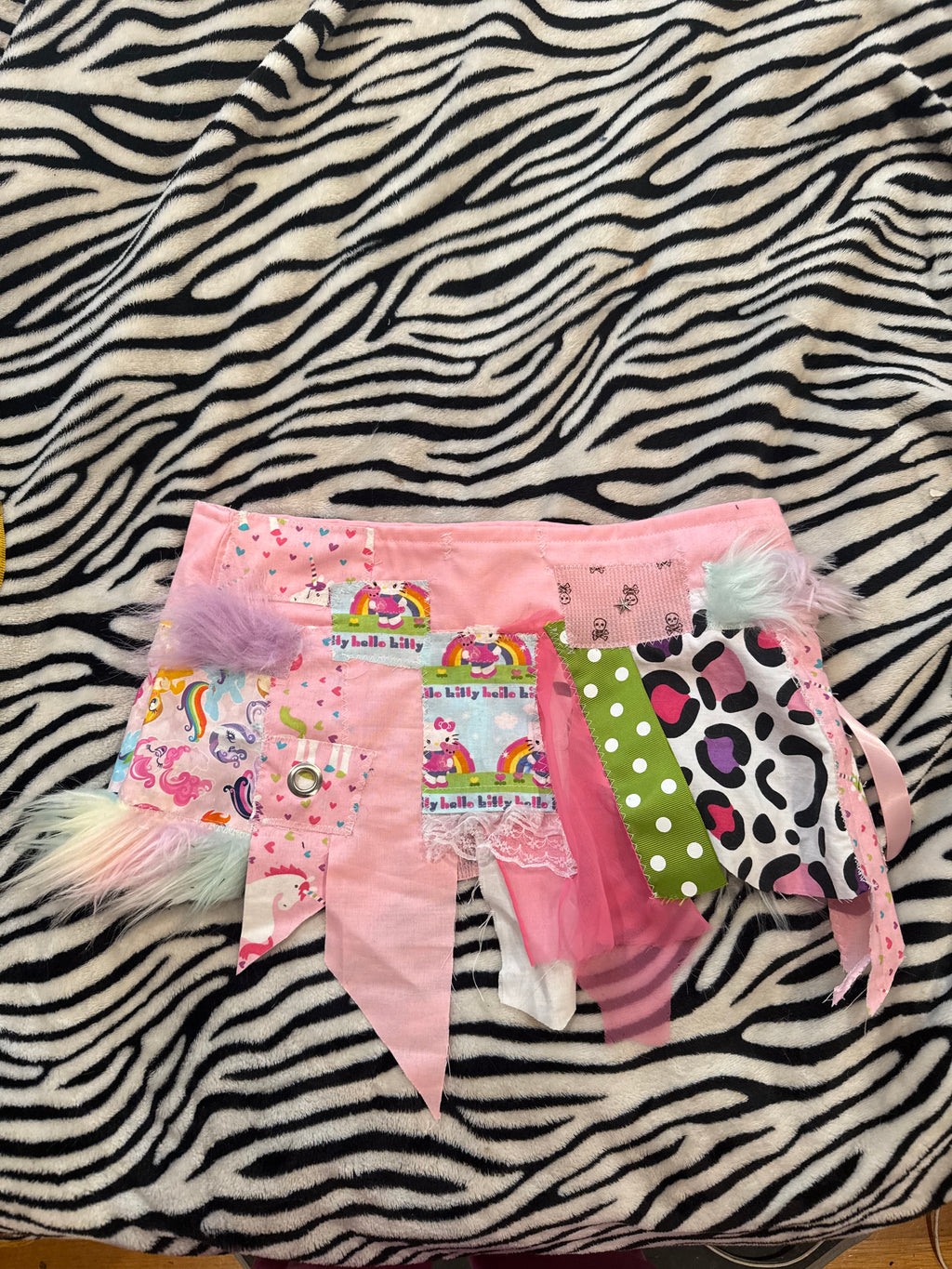 mlp scrap skirt size xxs