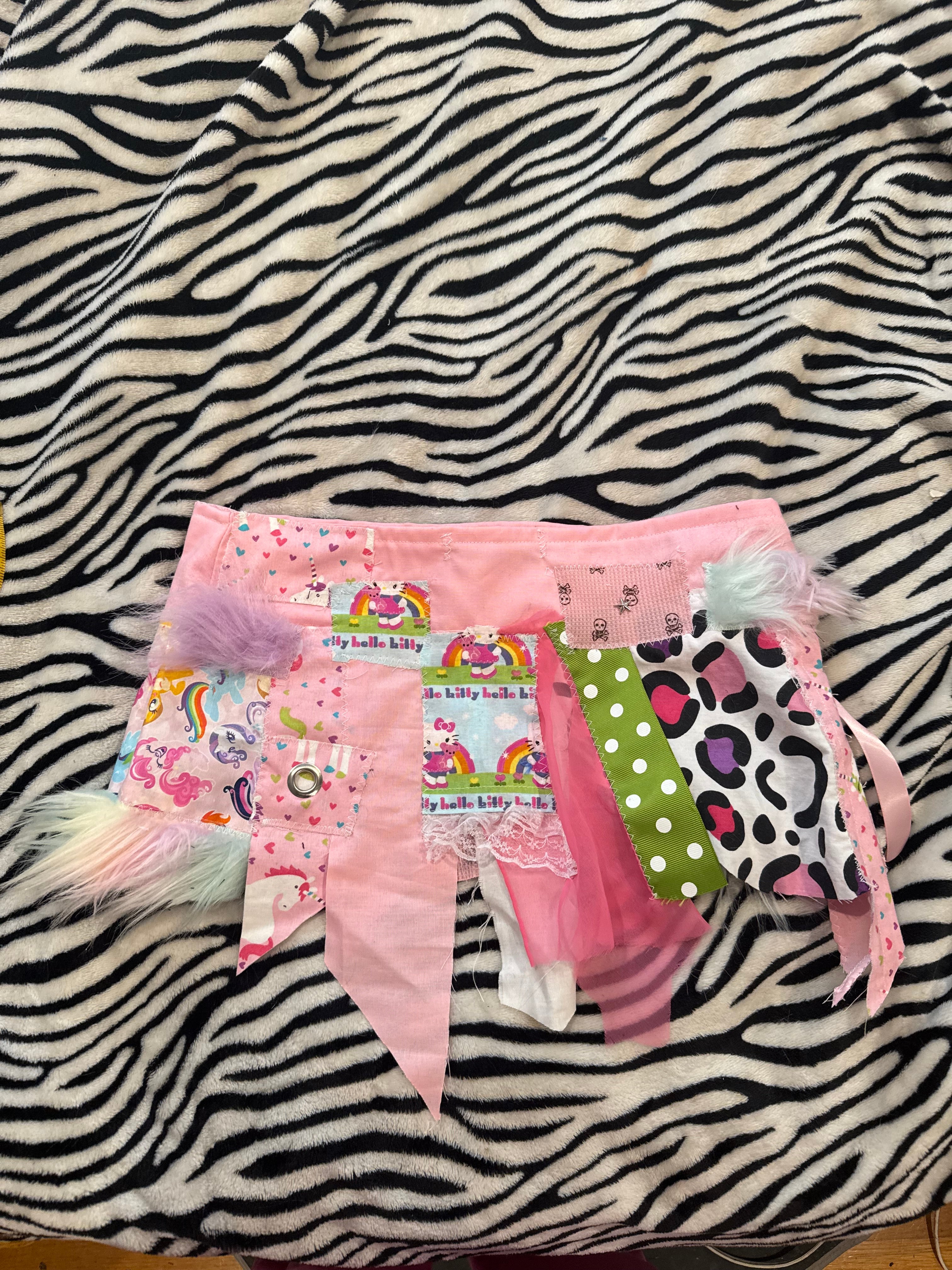 mlp scrap skirt size xxs