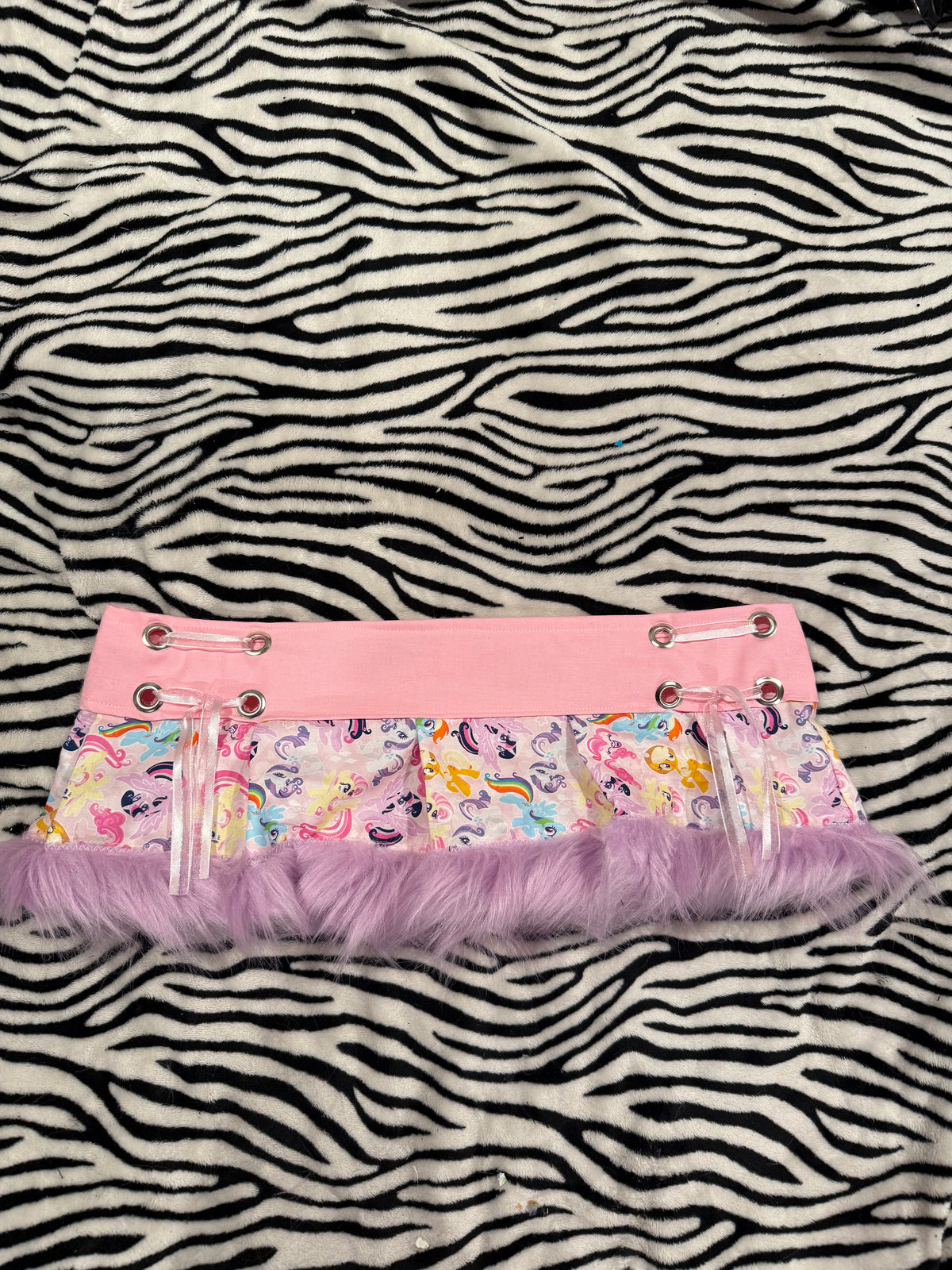 mlp fur skirt size m