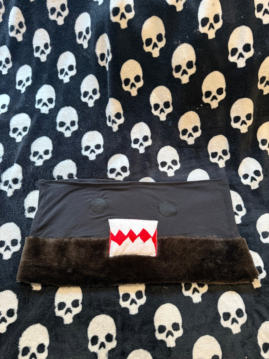 Domo fur skirt size L