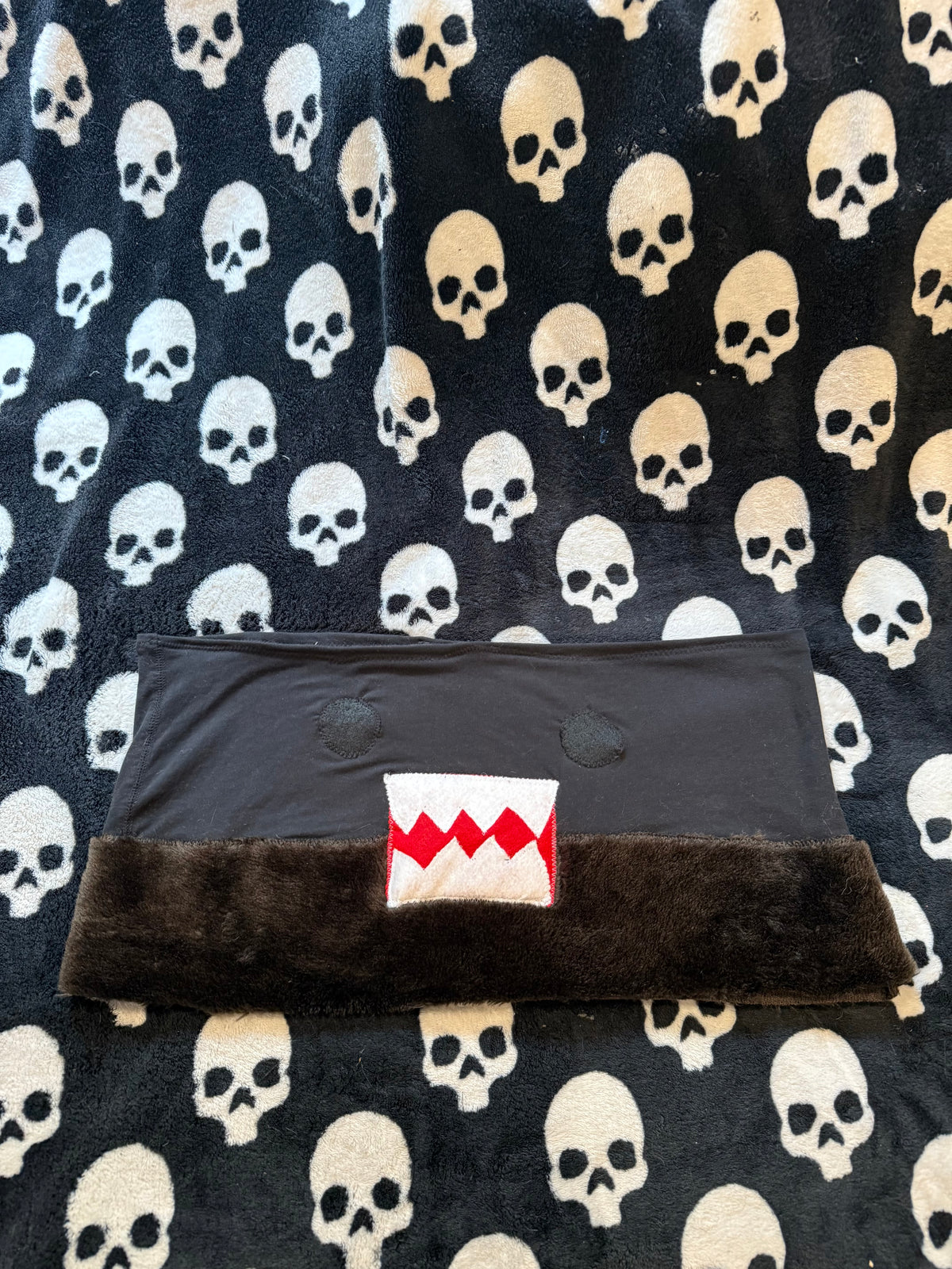 Domo fur skirt size L