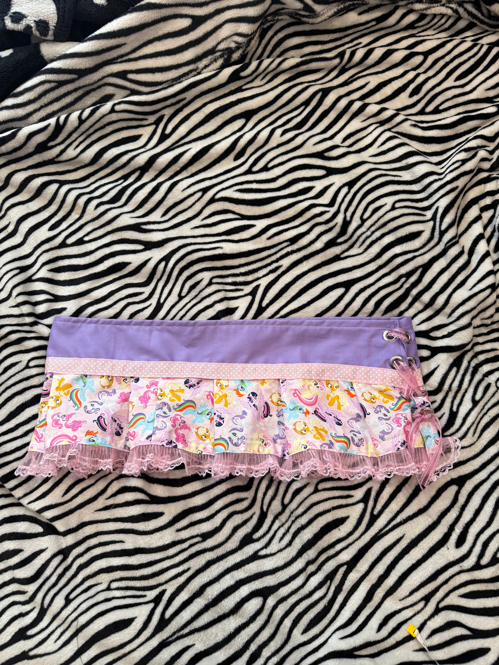 mlp lace up skirt size L
