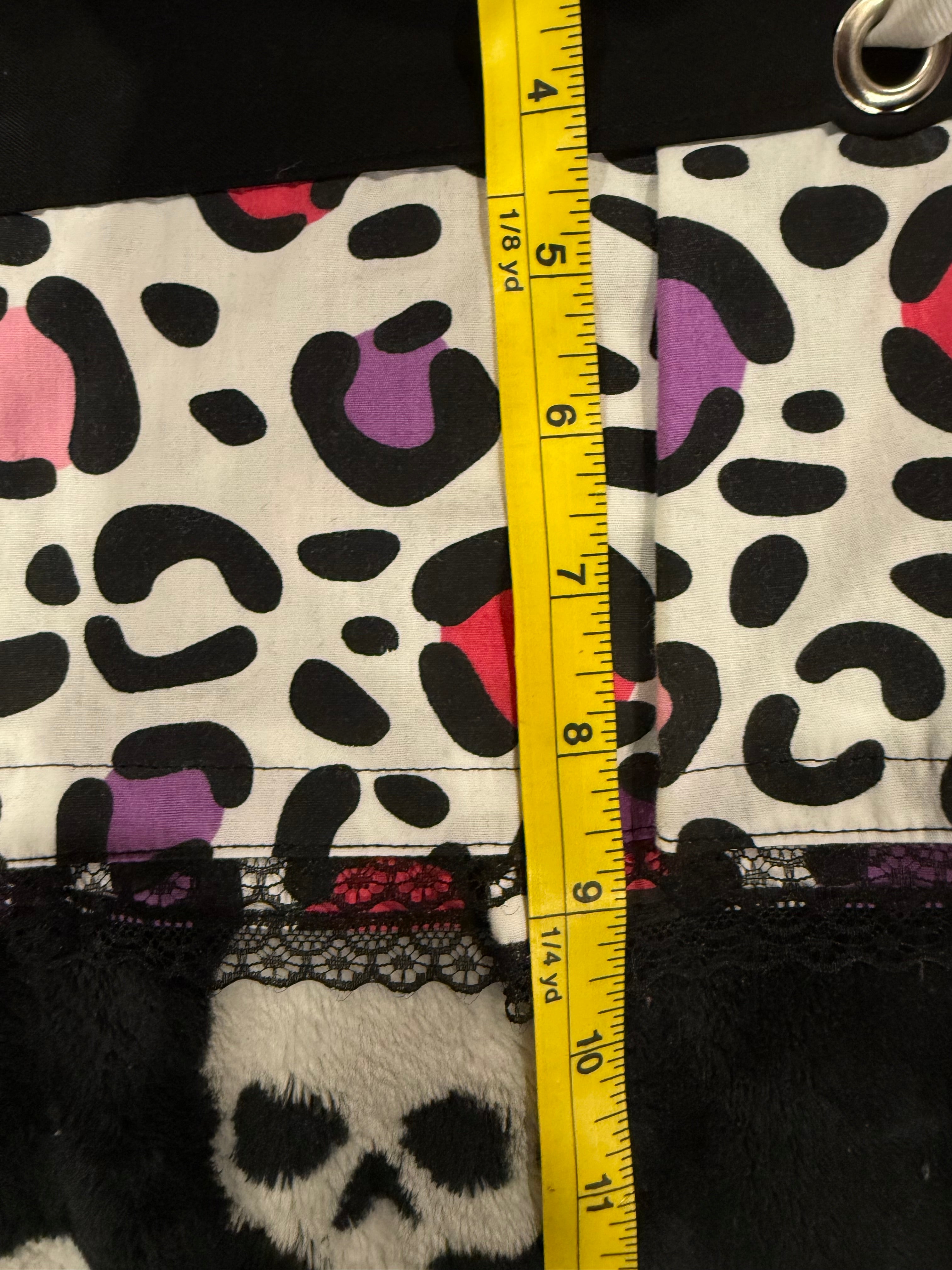animal print multicolored skirt size xl