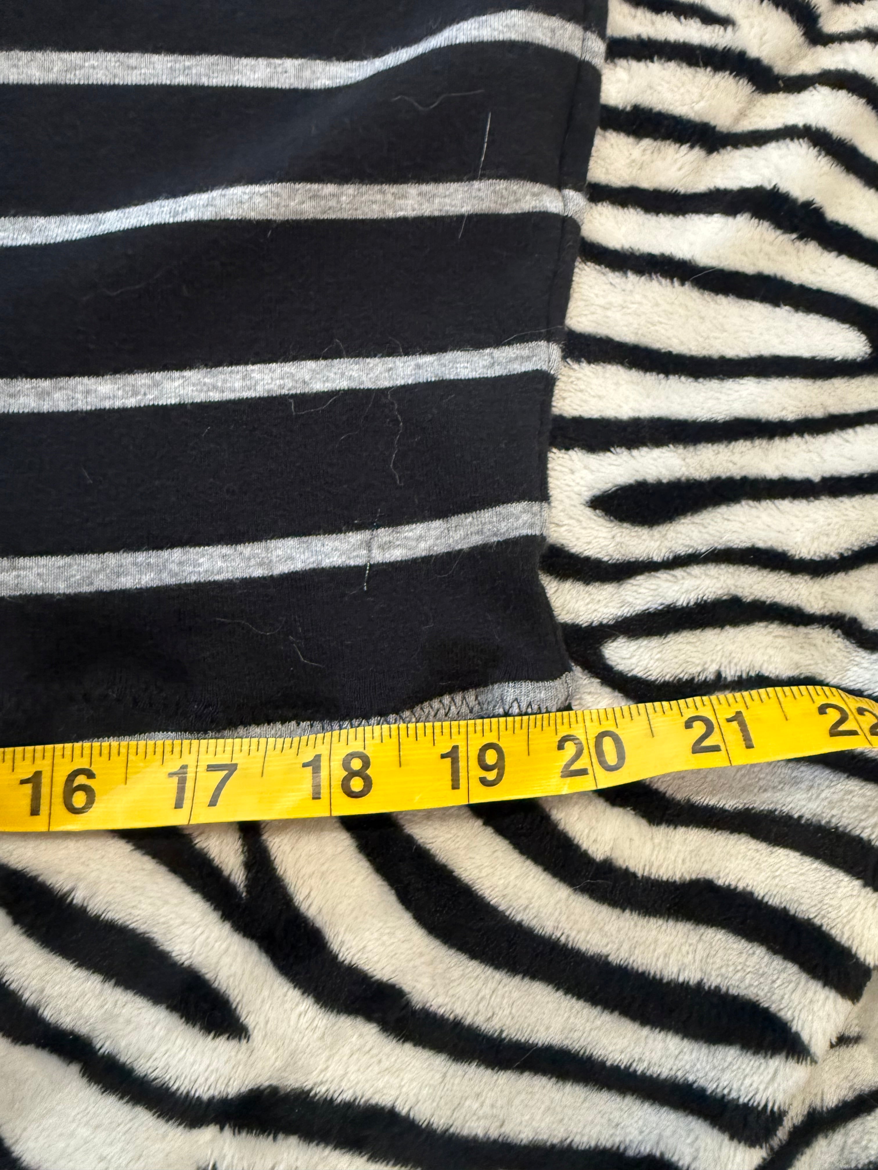 music note striped tube top size xl/2xl
