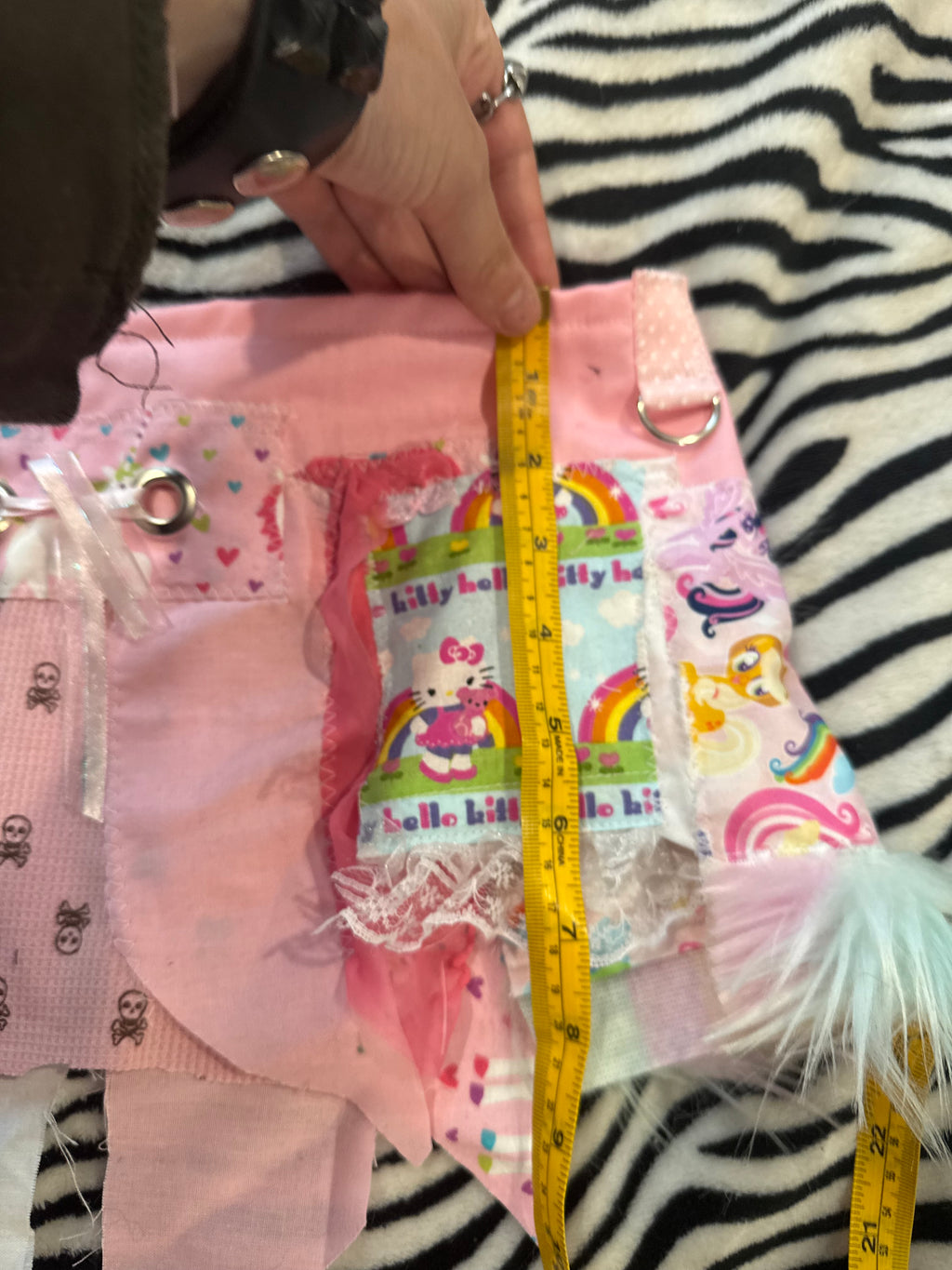 mlp scrap skirt size xxs