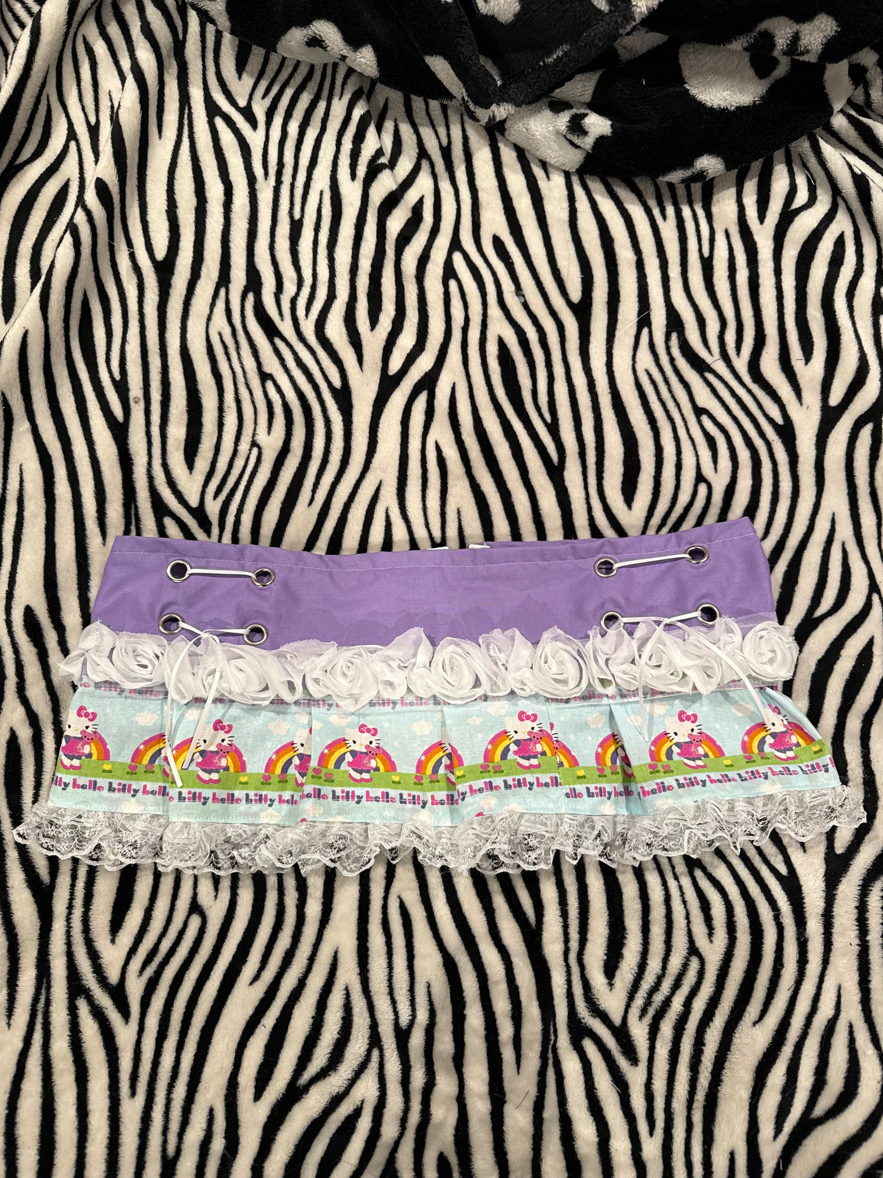 hello kitty ruffle skirt size m