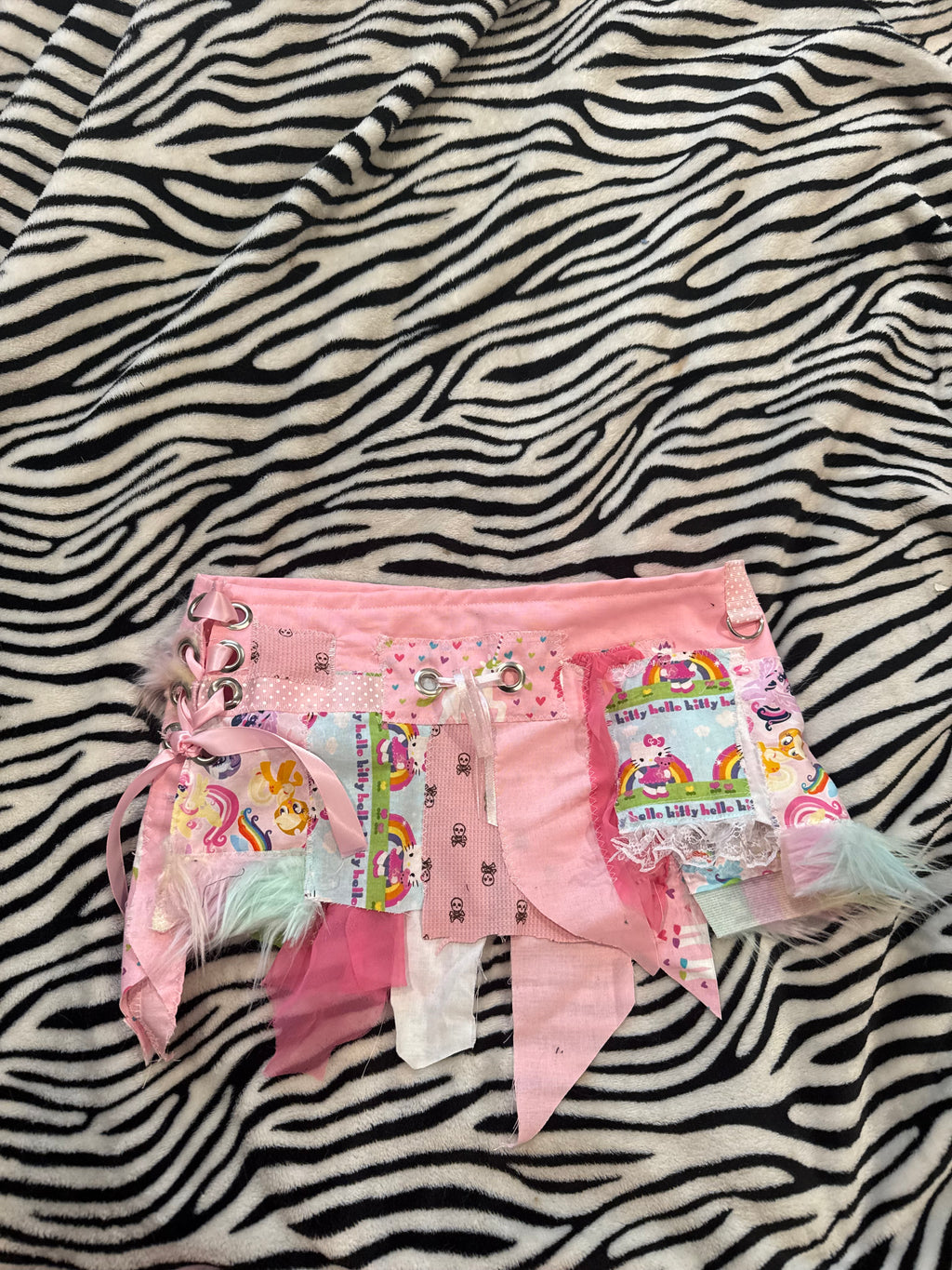 mlp scrap skirt size xxs