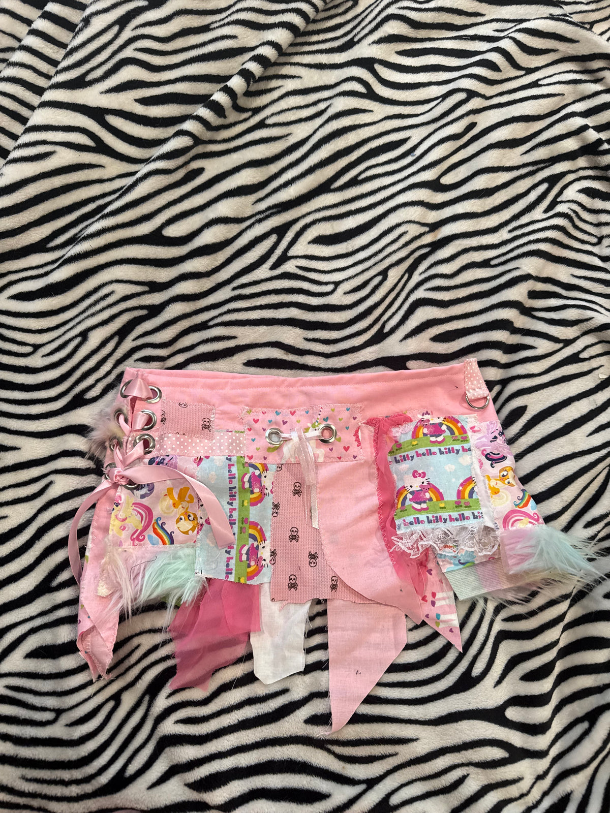 mlp scrap skirt size xxs