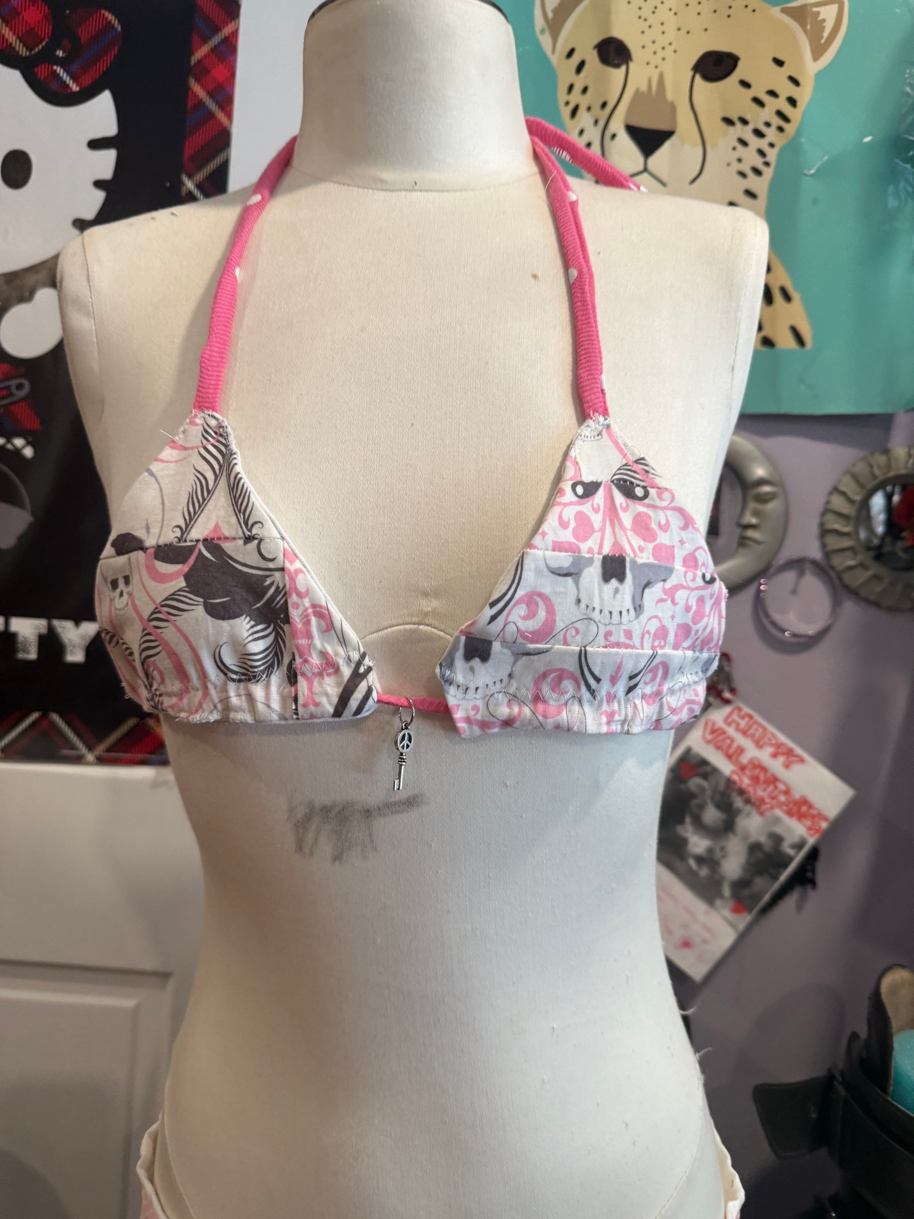 pastel skull rave set size xs