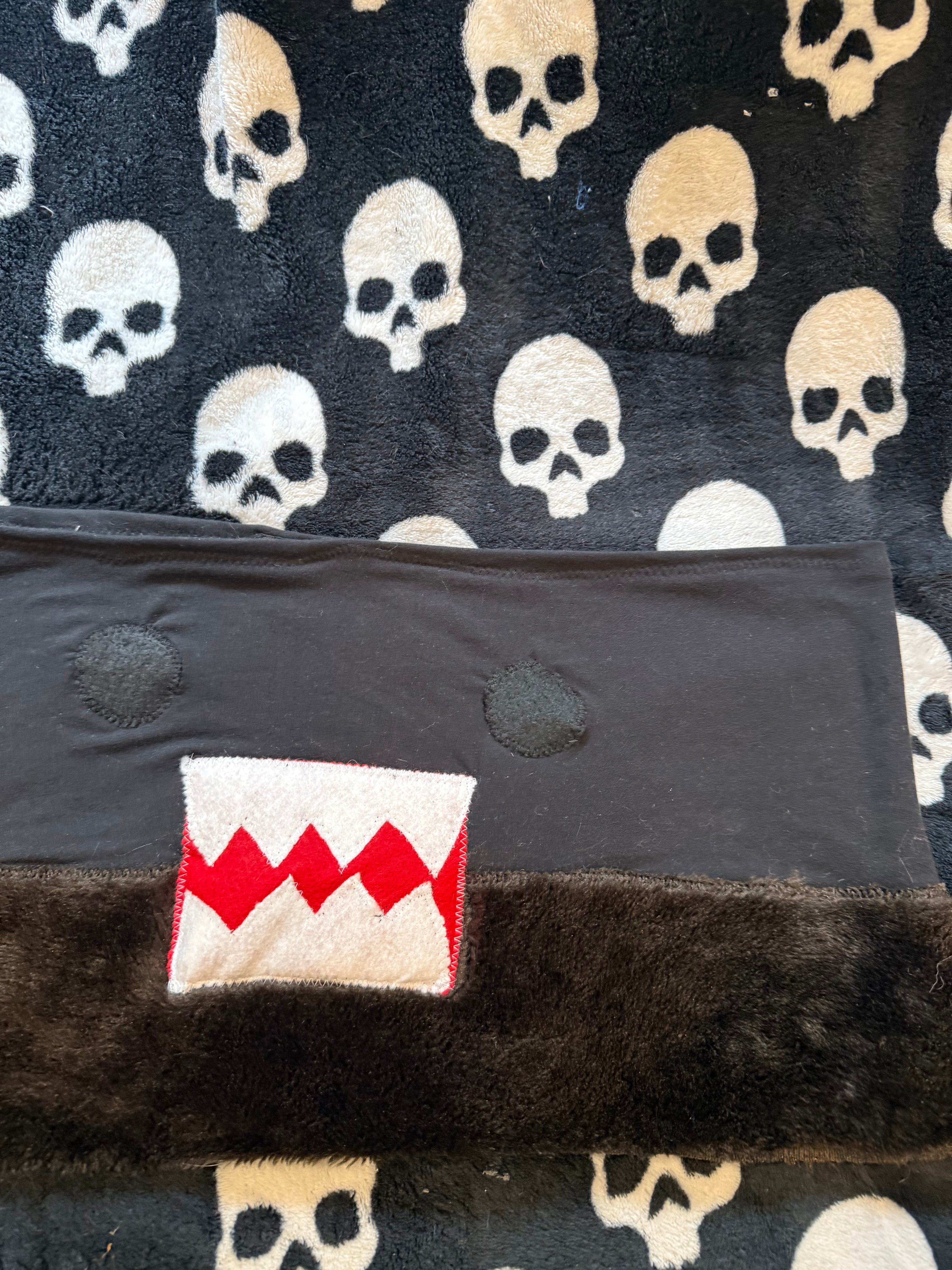 Domo fur skirt size L