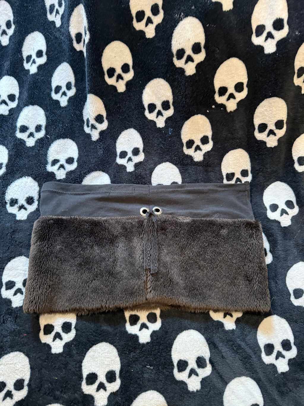 Domo fur skirt size xs/s