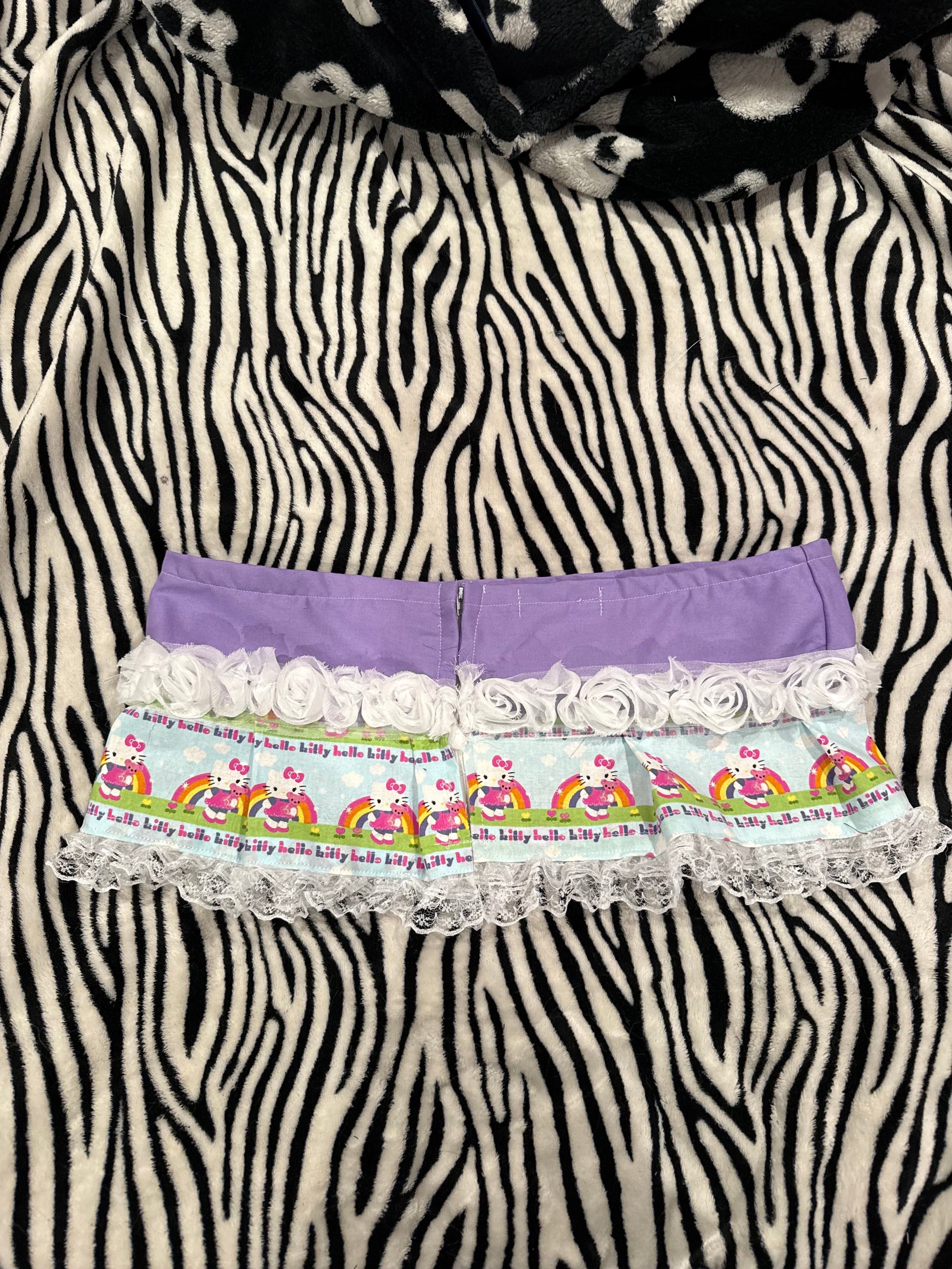 hello kitty ruffle skirt size m