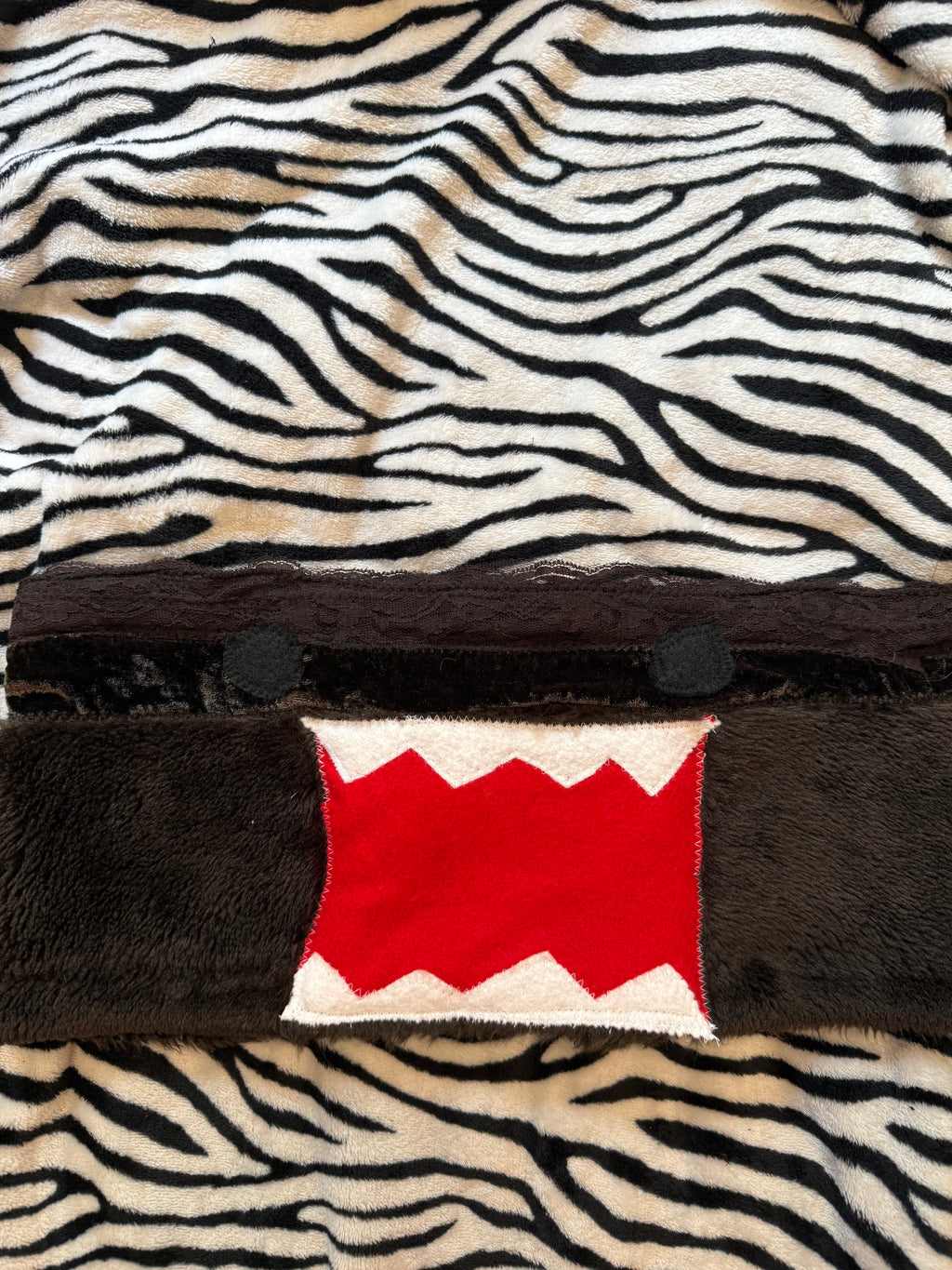 domo fur skirt size xs