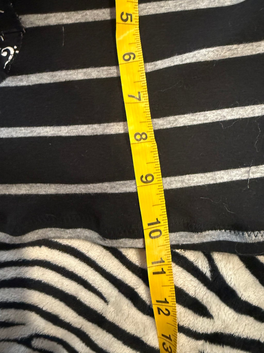 music note striped tube top size xl/2xl