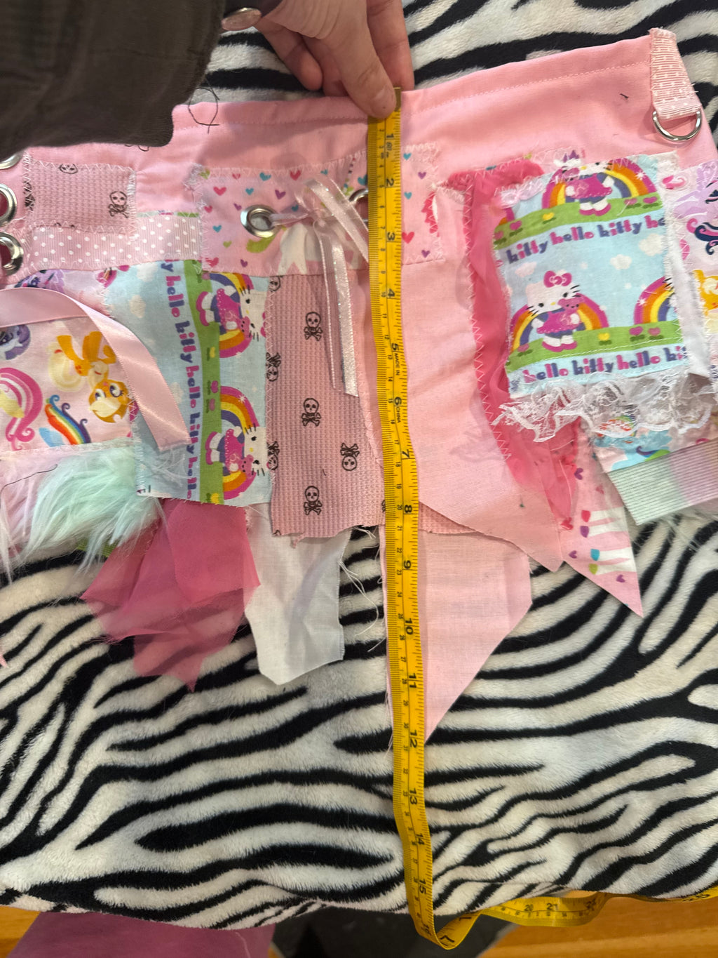 mlp scrap skirt size xxs