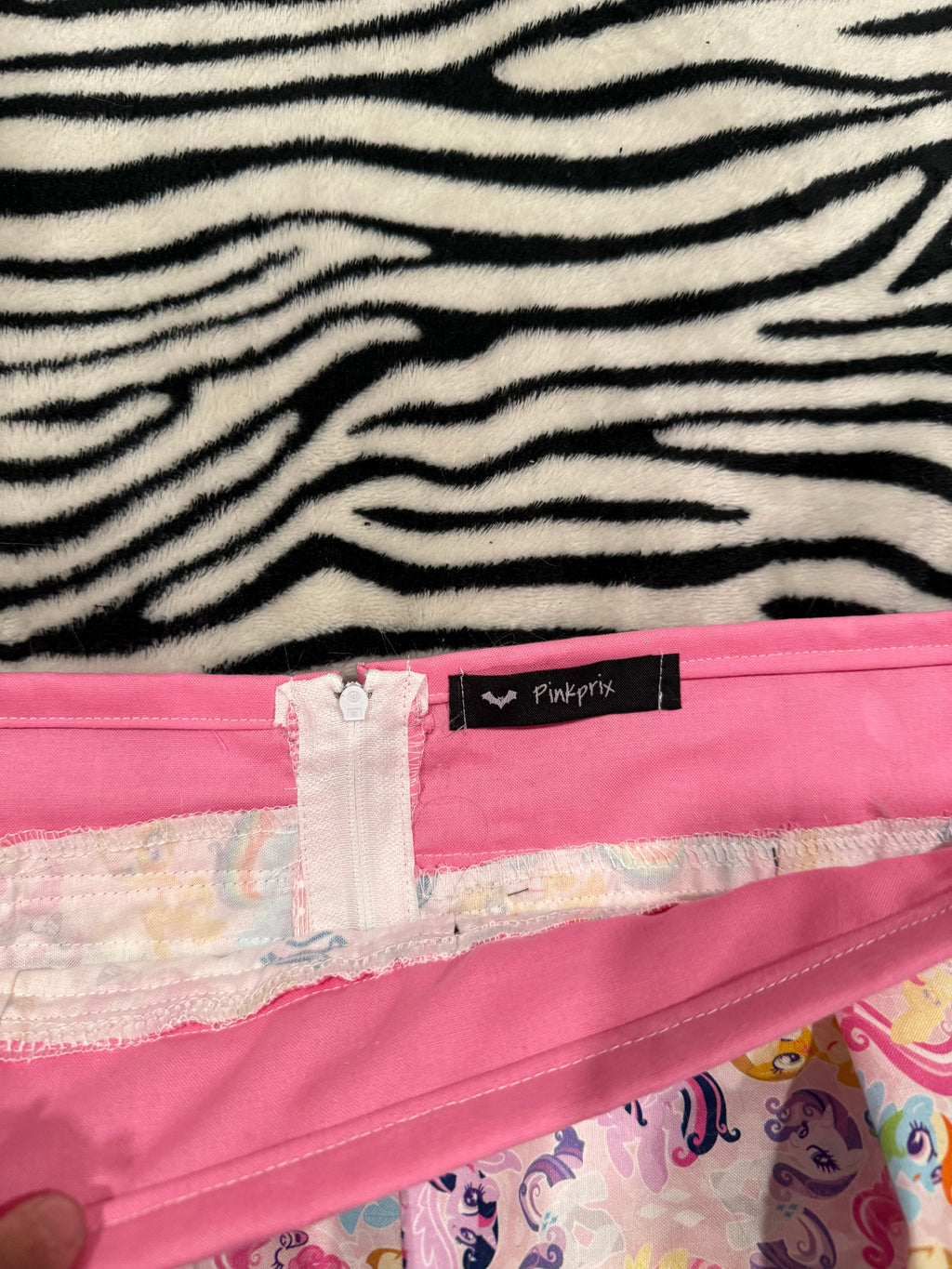 mlp fur skirt size L