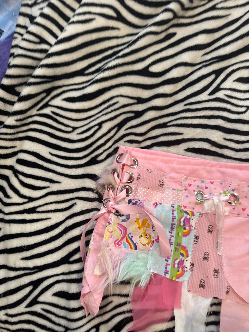 mlp scrap skirt size xxs