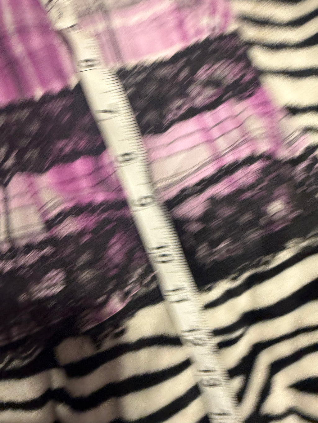 purple plaid lace skirt size L