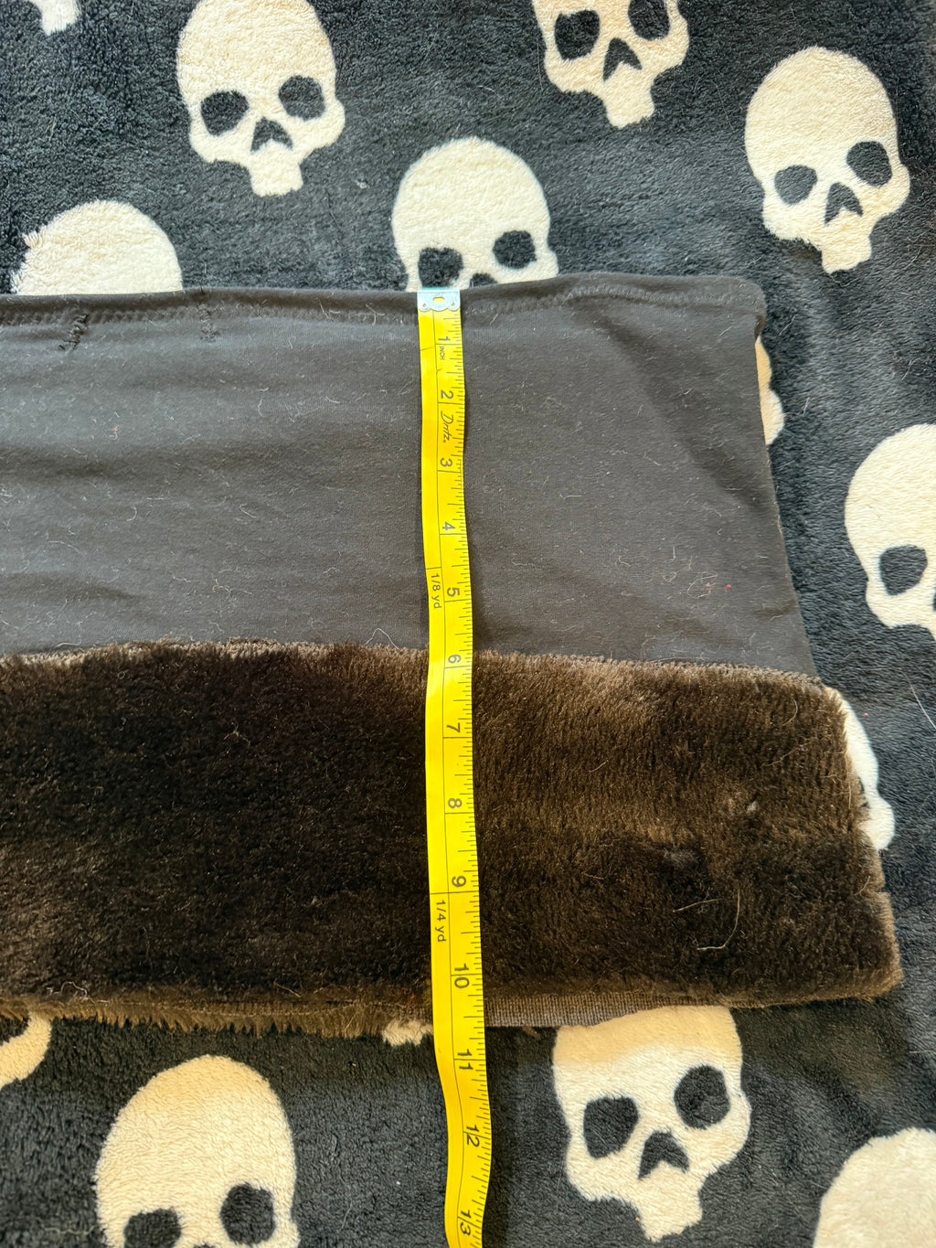 Domo fur skirt size L