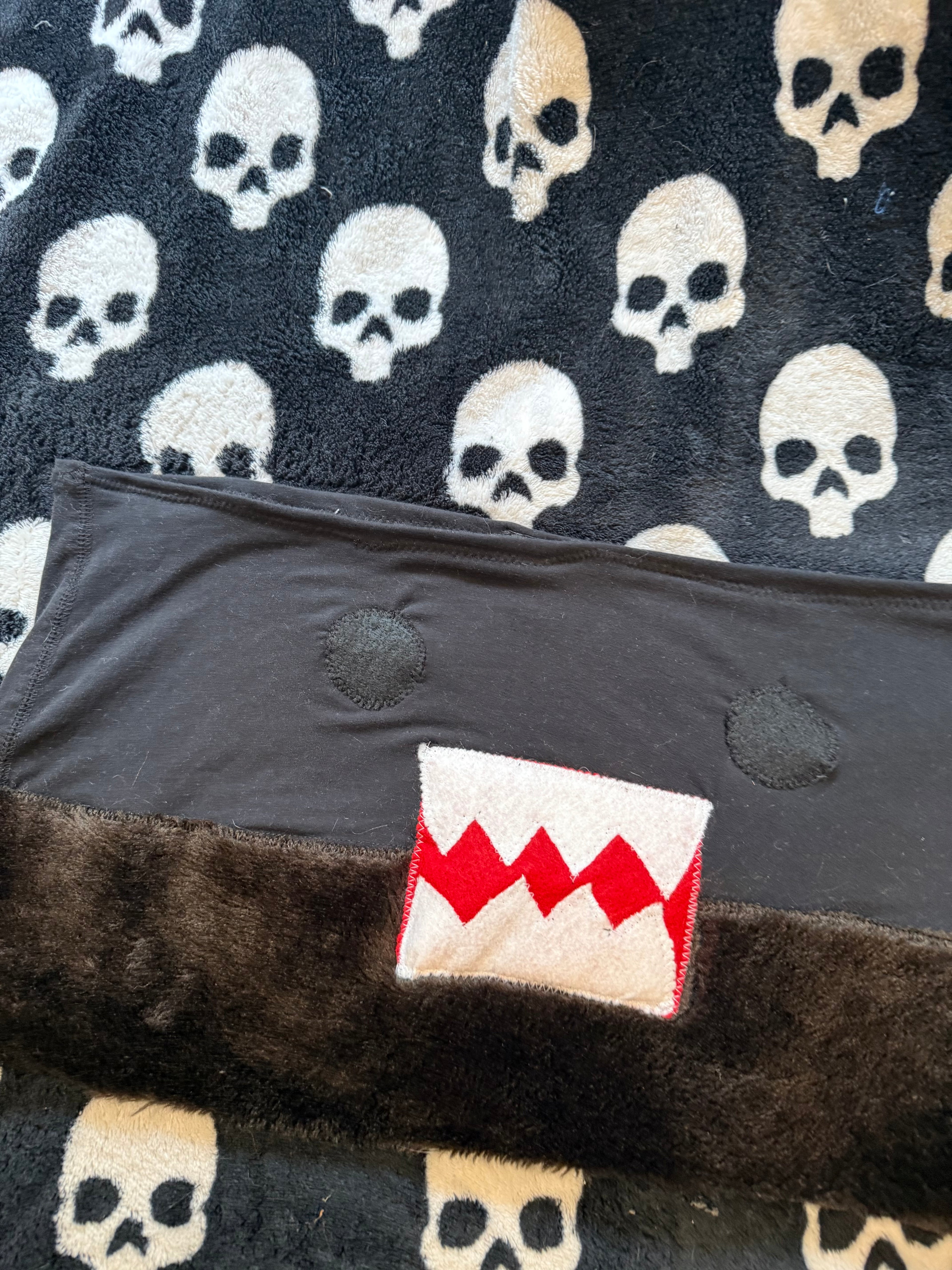 Domo fur skirt size L