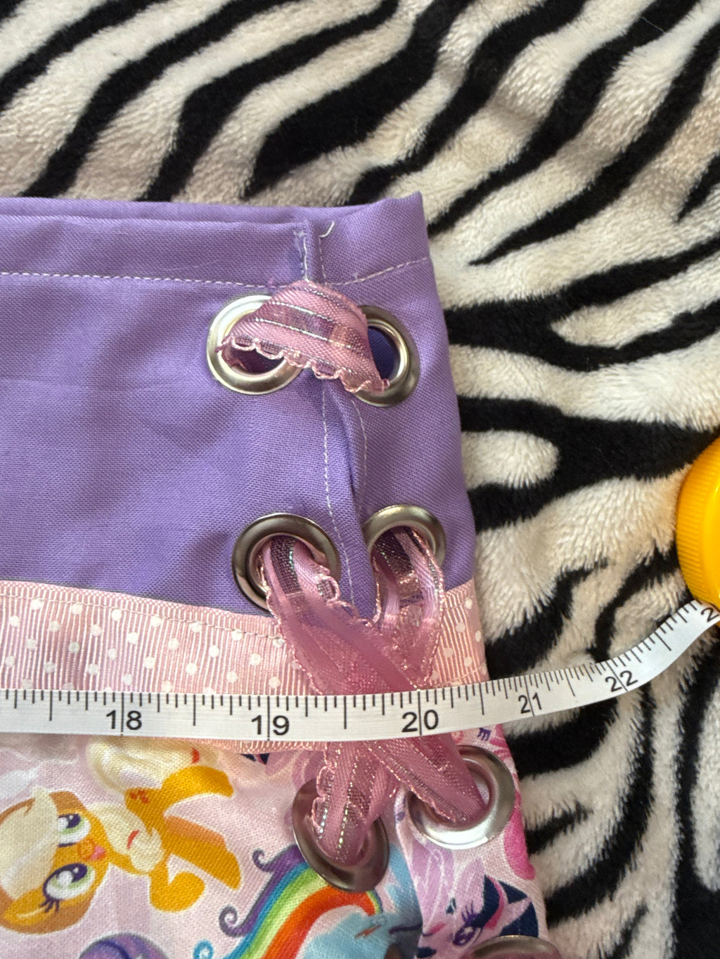 mlp lace up skirt size L